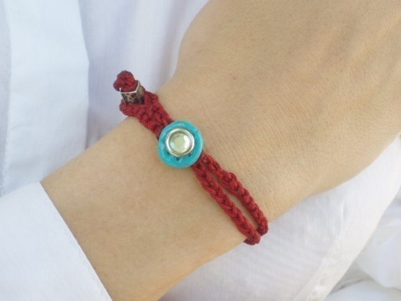 Evil Eye Tejer Ojos Azules Lucky Brazalete Manual Longitud Evil Eye Tejer Ojos Azules Lucky Brazalete Manual Longitud
