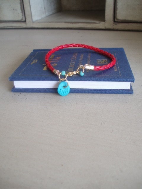 Bracelet Cordon Hamsa Kabbale – Bleu Ciel, Porte-bonheur (neuf Avec étiquettes)