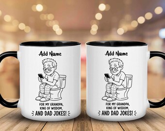 Funny Personalized Grandpa Birthday Gift SVG, PNG, and Digital Download Only