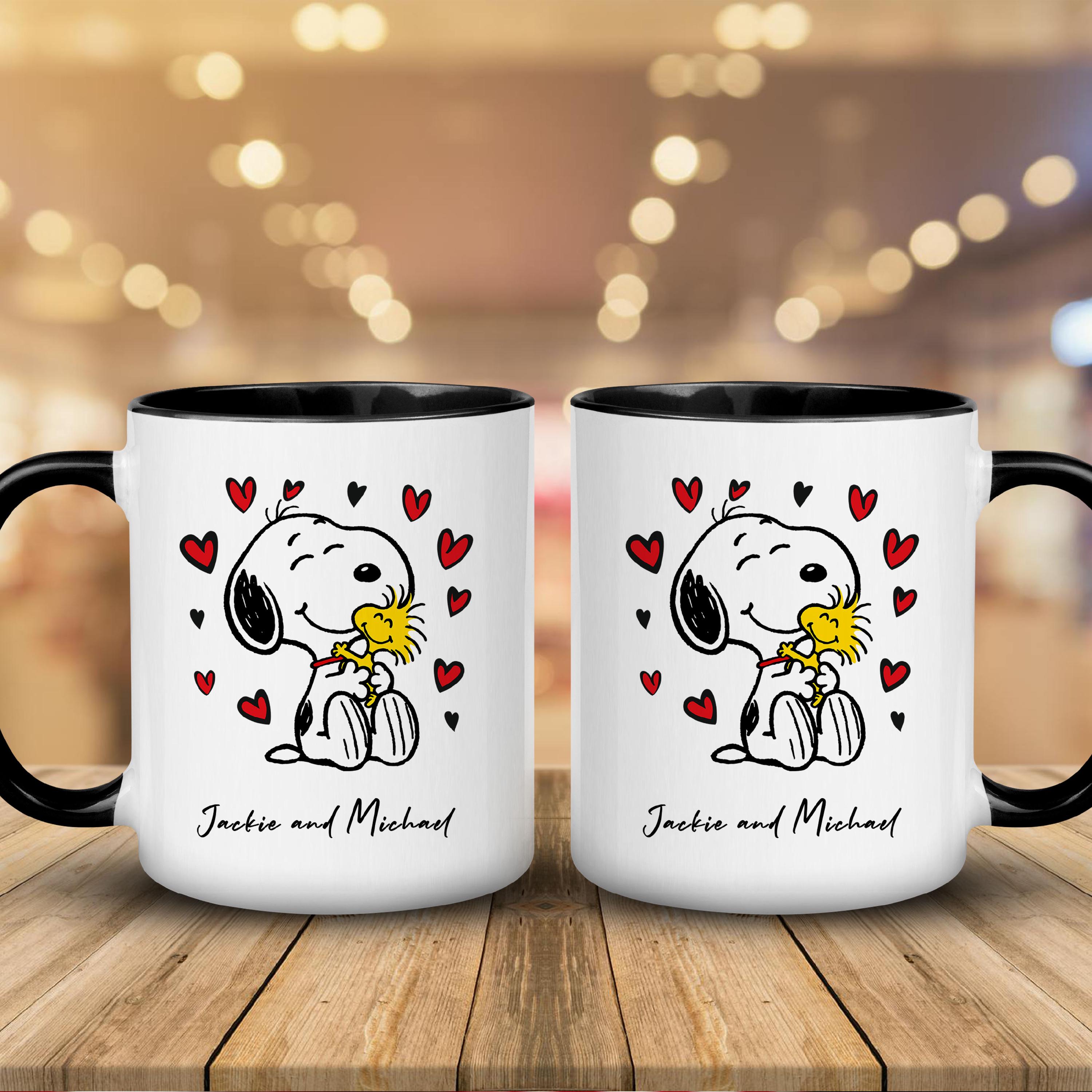 Tasse Mug Vintage Snoopy Football - Céramique Blanche - Bon état - Parfaite Pour Les Collectionneurs Peanuts