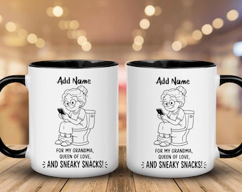 Funny Personalized Grandma Birthday Gift SVG, PNG & Digital Download Only