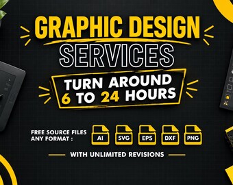 Custom Graphic Design Service: Logo, Poster, Web Design