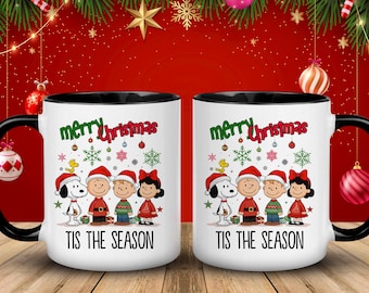Snoopy Christmas PNG, Cartoon Shirt, Mug Design (Digital Download)