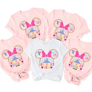 Disney Custom Family Birthday Shirt, Disney Birthday Girl / boy Shirt, Custom Birthday Shirt, Matching Family Birthday, Disney tees, 400198