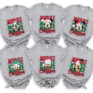Mickey and Friends matching Shirt, disney shirt, Mickey and Friends Christmas shirts, Disney Christmas Shirt, Christmas Party Shirt, 400138