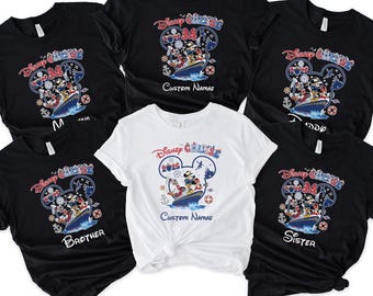 Custom 2025 Disney Cruise Family Shirt, 2025 Disney Cruise Shirt, Cruise Family Shirt 2025, Disney Cruise Shirts, 100894