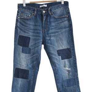 Azul by Moussy Japanese Patchwork Jeans W31