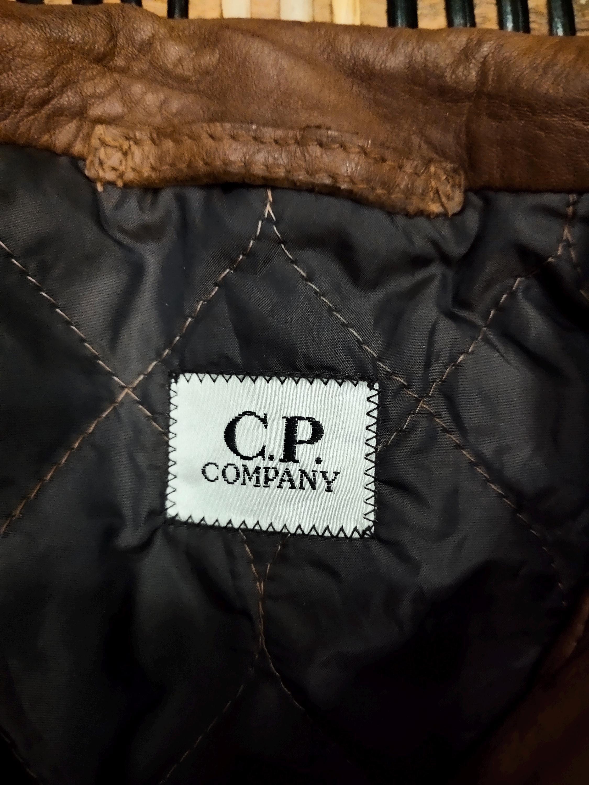 ジャケット・アウター 92s cp company leather jacket vintage Vintage C.P Company Leather Jacket Small - Etsy