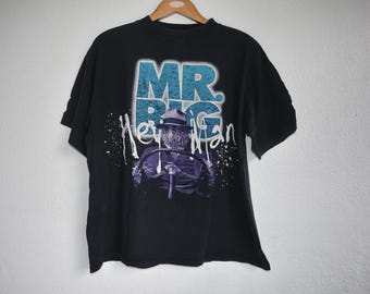 Vintage 90s Mr Big Hey Man Japan Tour T-shirt (size L) - Etsy Denmark