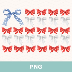 Coquette American Flag PNG, Patriotic Png, American Flag Bow Png, Patriotic Bow, Bow Png, Preppy Fourth of July Png, Red White and Blue