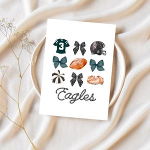 Arco de futebol Eagles Png, Coquette Png, Coquette Football, Arco de futebol Png, Fã dos Eagles, Camisa dos Eagles Png, Voe Eagles Fly, Campeonato, Jogo