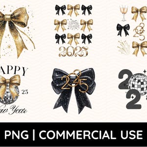 Bundle PNG Nouvel An, Bundle PNG NYE, Coquette Bundle, Coquette Png, noeuds PNG Bundle, 2025 Png Bundle, NYE chemises, téléchargement numérique, Disco