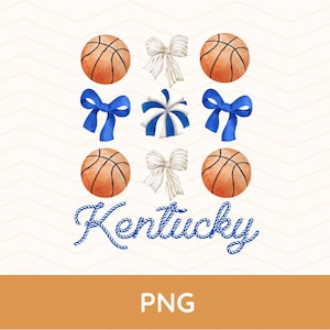 Kentucky Bow Basketball Png, Kentucky Bow Png, College Basketball Png, Game Day, Coquette Basketball Png, Kentucky Basketball Fan, Cricut