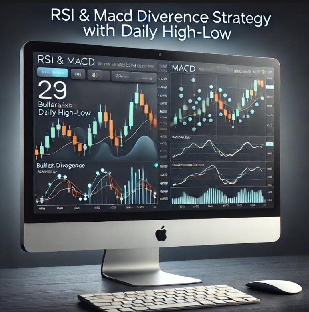 RSI & MACD Divergence Strategy Indicator With Daily High-low: Pine ...