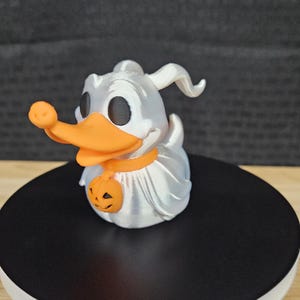 3D Printed Ziro Duck Figurine: Jeep/Desk Decor, NBC Movie Inspired