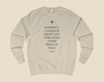 Names of Jesus (Isaiah 9:6) // Sweatshirt