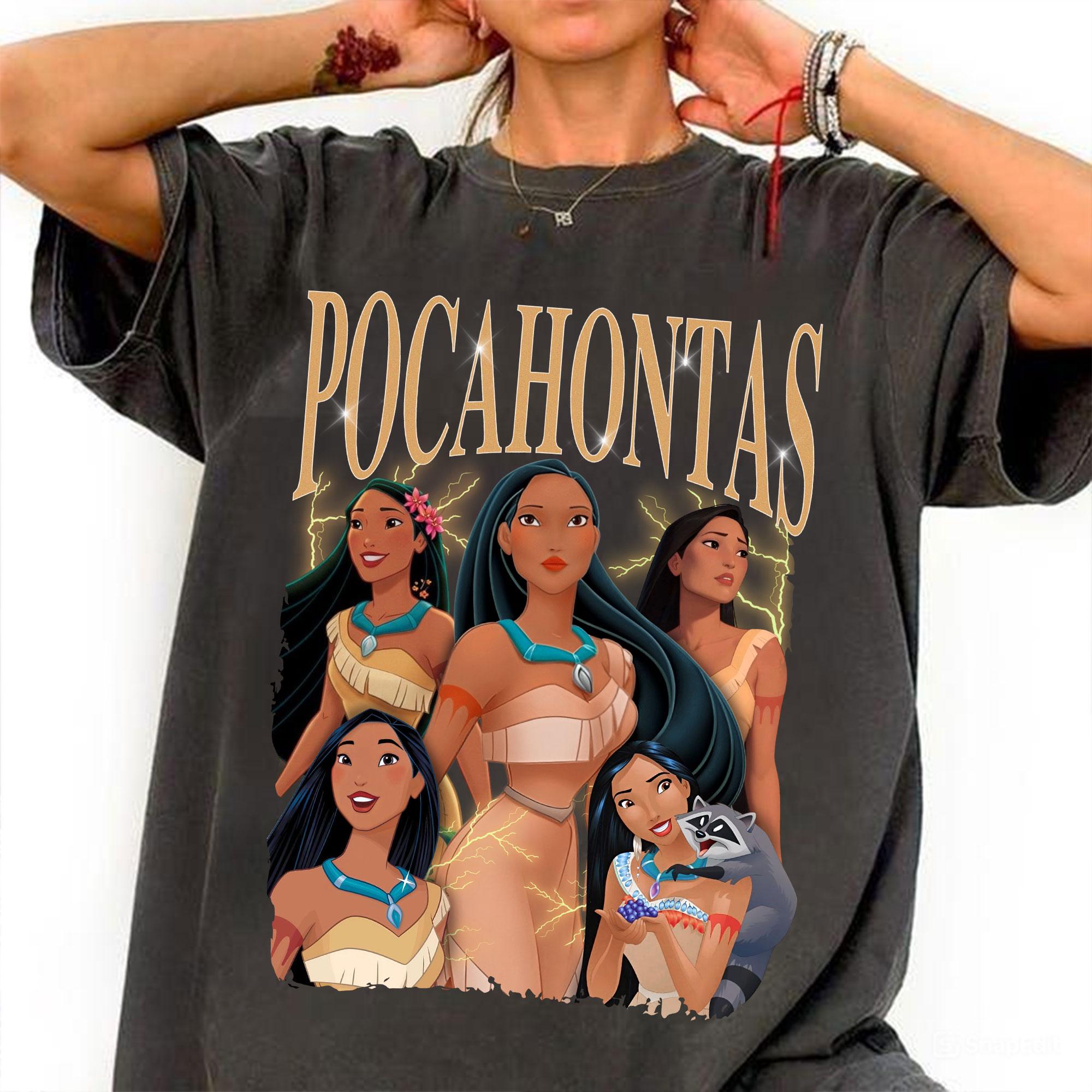 90s Pocahontas Shirt - Etsy