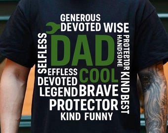 Dad Cool Svg Best Dad Ever, Funny Dad Quotes Svg, Happy Father's Day Svg, Dad Life Svg,  Cool Dad Shirt Design, Digital Download