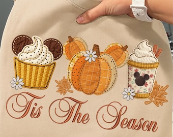 Floral Cartoon Mouse Fall PNG: Retro Autumn Design (Digital Download)