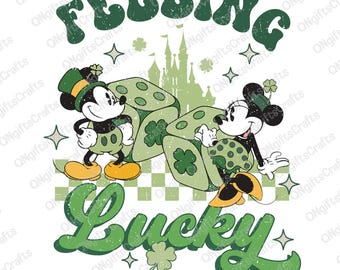 Fühlen Sie sich glücklich Png, glücklichen St Patrick's Day, Maus und Freunden St. Patrick's Day, glücklichem Kleeblatt, Maus und Freunden, die sich glücklich fühlen, Paddy's Day