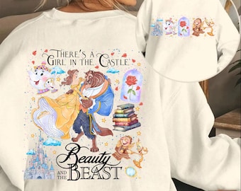 There's a Girl In The Castle Png, Princess Png, Beauty and the Beast Png, Tale As Old As Time Png, Princess Book Shop Png, Book Lover Png