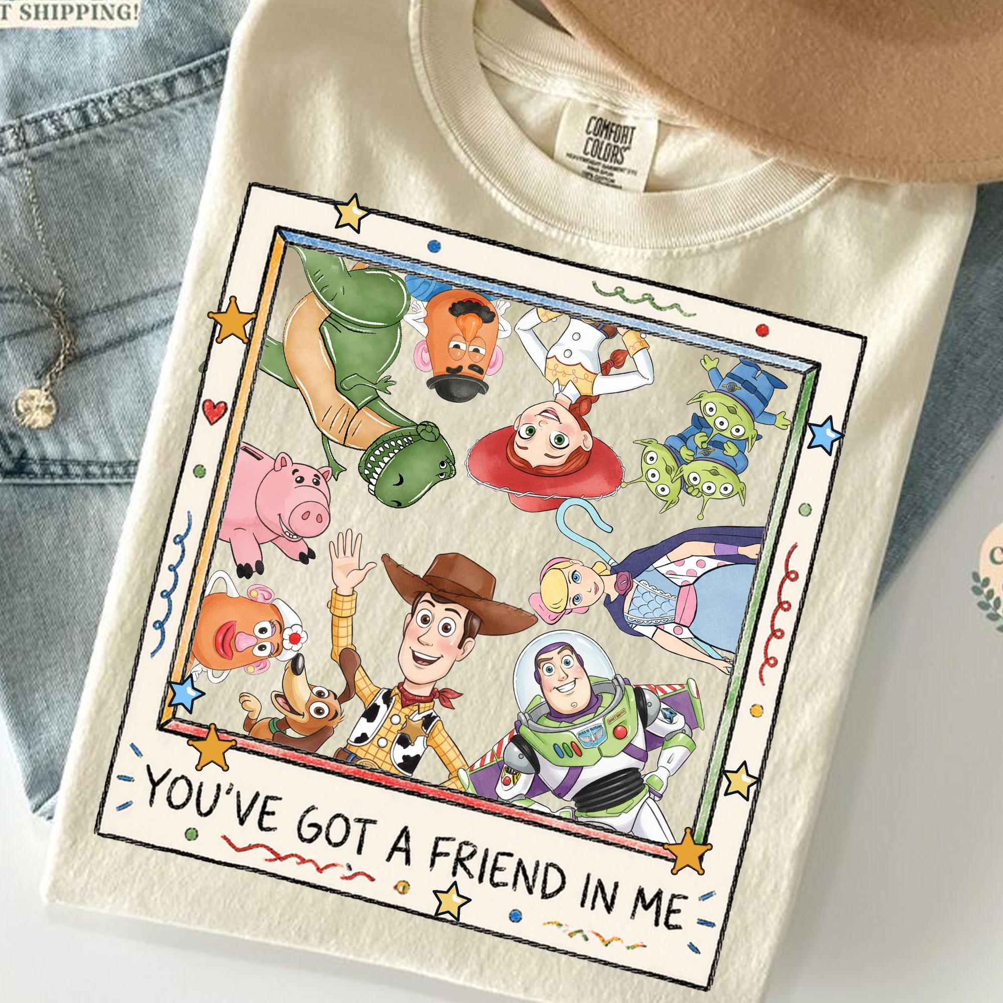 Retro Toy Family PNG: Toy and Friends, You've Got A Friend In Me Png, Family Vacation (Digital Download)