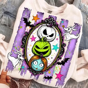 不気味なカボチャの鏡のPNG画像、ビンテージホラーキャラクターの昇華プリントデザイン、ゴシックハロウィンシャツファイル、幽霊犬のクリップアートのダウンロード 画像 3