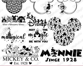 Mouse and Friends Svg Bundle, Family Vacation Svg, Family Trip Svg, Vacay Mode Svg, Magic Kingdom Svg, Family Matching Shirt, Best Day Ever