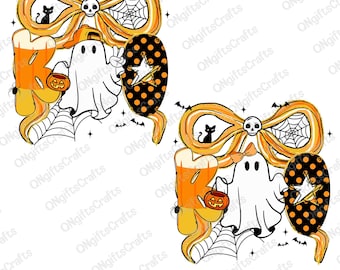 ブーゴーストハロウィンPNG、男の子女の子ハロウィンPNG、プレッピーハロウィンPNG、不気味な季節PNG、ハロウィンコケットボウPNG、トリックオアトリートPNG