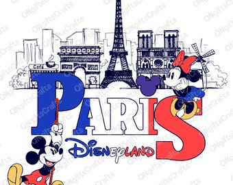 Paris Family Trip Png, Mouse and Friend Png, Family Vacation 2025 Png, Magical Kingdom Png, Matching Family, Vacay Mode,Paris Vacation Shirt