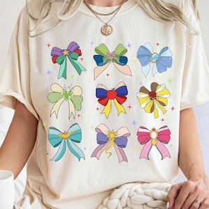 Princess Cute Ribbons And Bows Svg, Princess Svg, Magical Coquette Svg, Princess Coquette, Princess Bow Svg, Disneyland Princess Bow Shirt