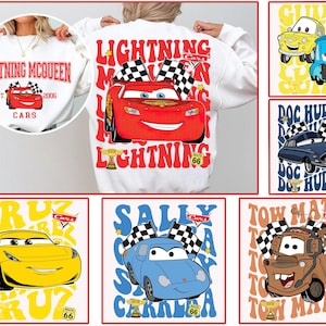 Bundle Cars Svg Bundle, Lightning Car Svg, Think Fast Cars Svg, Family Cars Svg, Two Side Lightning Car Shirt,Family Vacation Svg,Vacay Mode