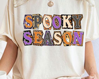 Halloween de temporada espeluznante PNG, diseño de sublimación retro de Halloween, ambiente de Halloween PNG, truco o trato PNG, diseño de camiseta de Halloween, archivo digital