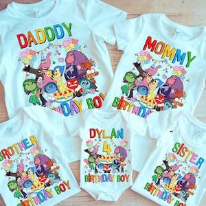 Gepersonaliseerde cartoon emoties verjaardag png, jarige png, meester geestelijke gezondheid png, logopedie png, familieshirt binnenstebuiten, familieshirt