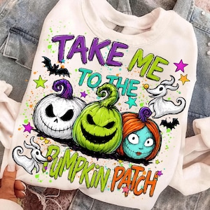 Halloween Vibes PNG, Fall Pumpkin Patch Graphic Tee Design, Vintage Spooky Season PNG, Pastel Goth Halloween Digital File