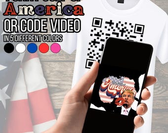 Gulf of America Funny Trump PNG Bundle, Donald Trump PNG Design, Funny Trump png QR Code, Viral Trump Clipart, Qr code TShirt png, Scan Code