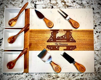 Custom Engraved Charcuterie Board