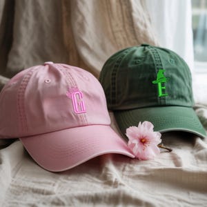 Embroidered Letter Elphaba And Glinda Washed Hat, Aesthetic Changed For Good Hat, Wicked Cap, DefyGravity Embroidered Hat, Wicked Fan Gift