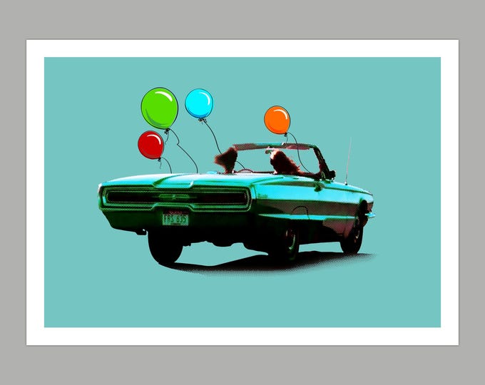 Thelma and Louise Birthday Greetings Card