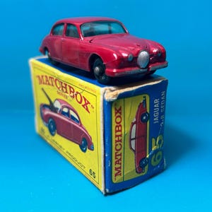 Matchbox Lesney No 65-B, Jaguar 3.4 Litre, Mint Condition