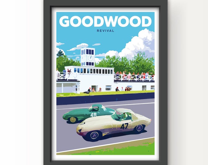 Goodwood Revival Sussex Trophy 1963 Giclée Art Print