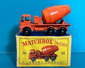 Scatola Di Riproduzione Matchbox Lesney Moko 24a Per Escavatore Weatherill – Regno Unito