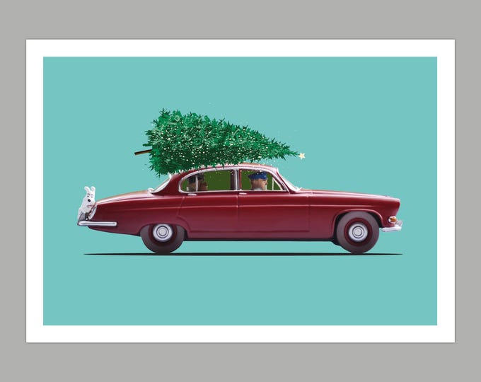 TinTin Christmas Greetings Card