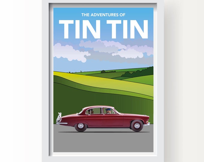 TinTin Giclée Art Print