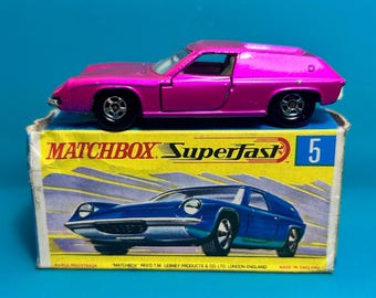 マッチボックス 1972 ロータス ヨーロッパ スペシャル - チャコール
