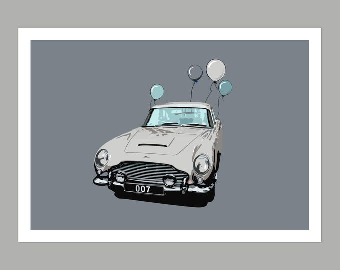 007 Birthday Greetings Card