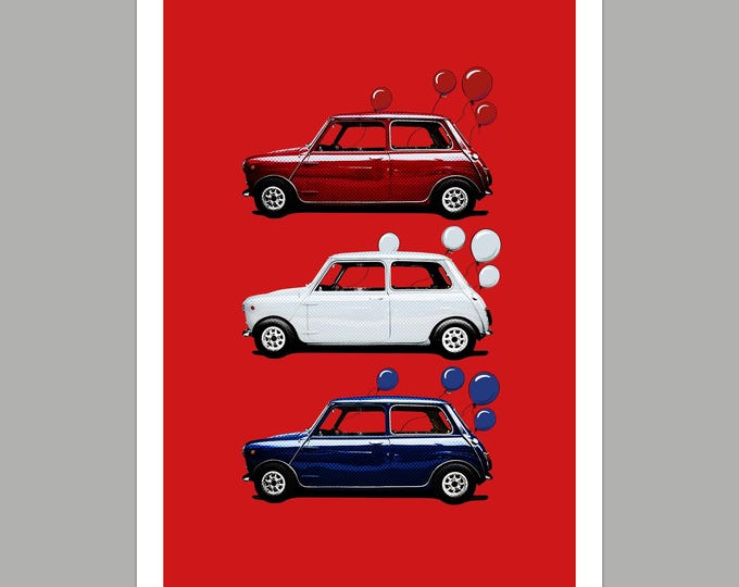 Italian Job Birthday Greetings Card