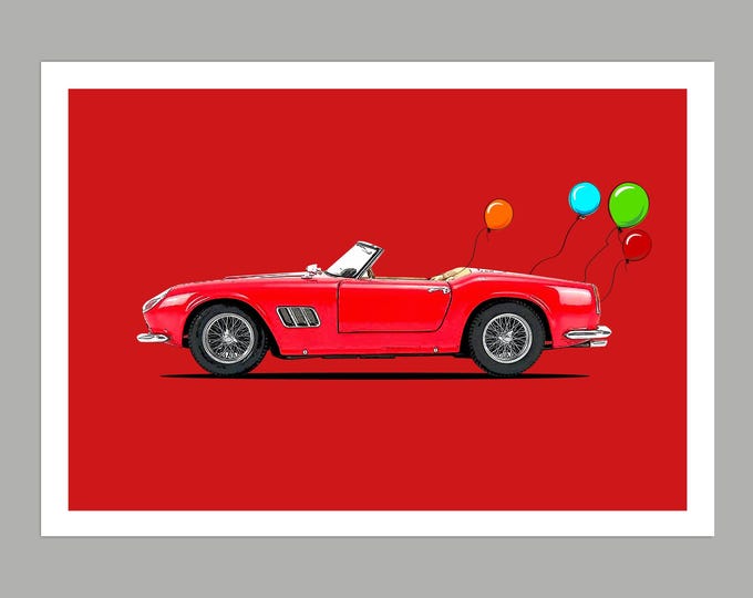 Ferris Bueller's Day Off Birthday Greetings Card