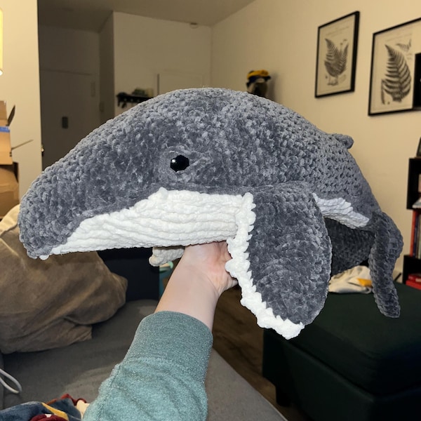 Hugo the Humpback Whale - pattern by HumbleChildCo