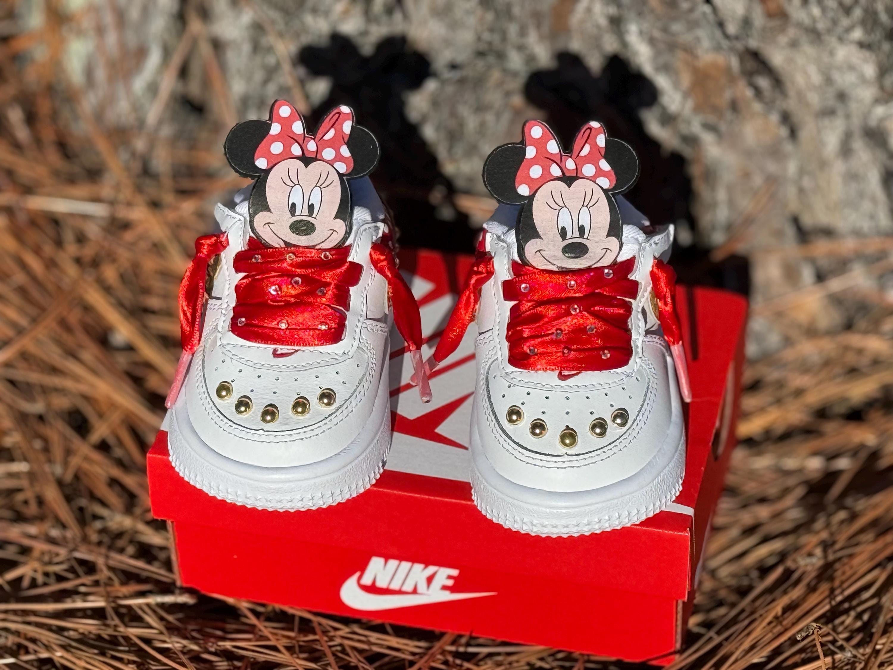 Custom Toddler Minnie Mouse Air Force 1